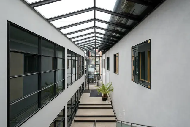 ehemalige Orangerie Treppenhaus