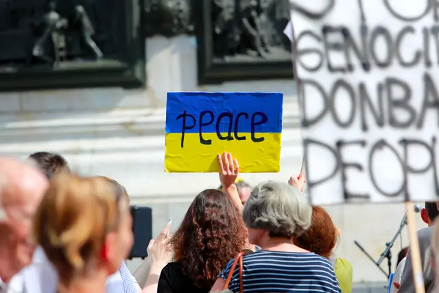 Proteste Ukraine-Krieg